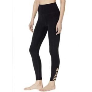 Beyond Yoga Spacedye Crossed High Waisted Midi Leggings Size XS